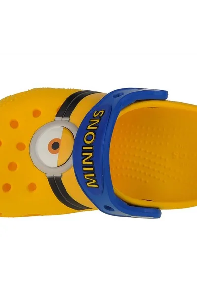 Crocs Dětské Žluté Pantofle Minions Fun Lab Classic