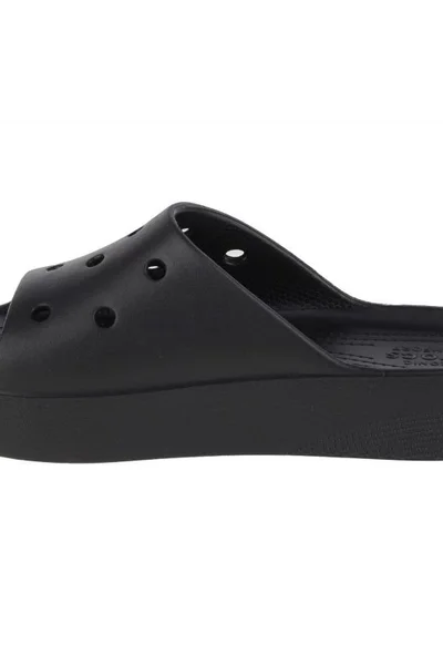 Crocs Dámské Žabky Classic Platform Slide Black