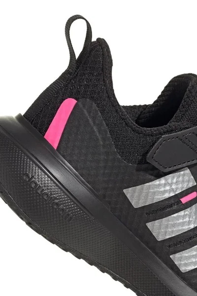 Adidas Dětské Zimní Boty FortaRun EL K Jr - Černé