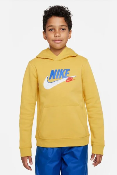 Dětská mikina Nike s kapucí a logem výrobce