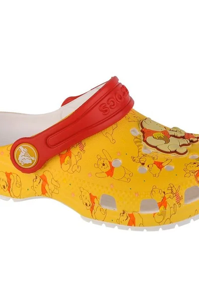 Crocs Disney Medvídek Pú dětské pantofle