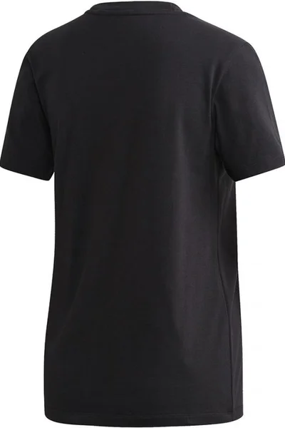 Černé dámské tričko Adidas Trefoil Tee W FM3311