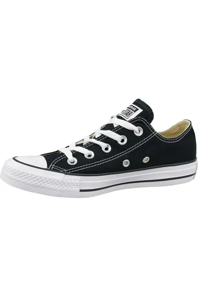 Černé tenisky Boty Converse C. Taylor All Star OX Black M9166C