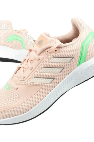 Adidas dámské recyklované sportovní boty Runfalcon růžové