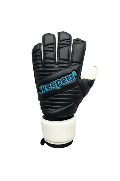 Černé brankářské rukavice 4Keepers Retro IV RF S812901