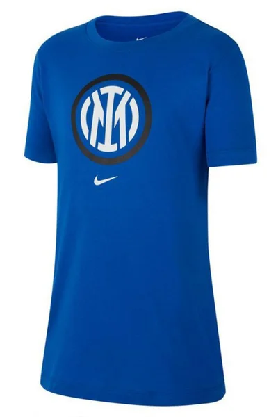 Juniorský Dres Inter Milan Nike - Modrý S Krátkým Rukávem