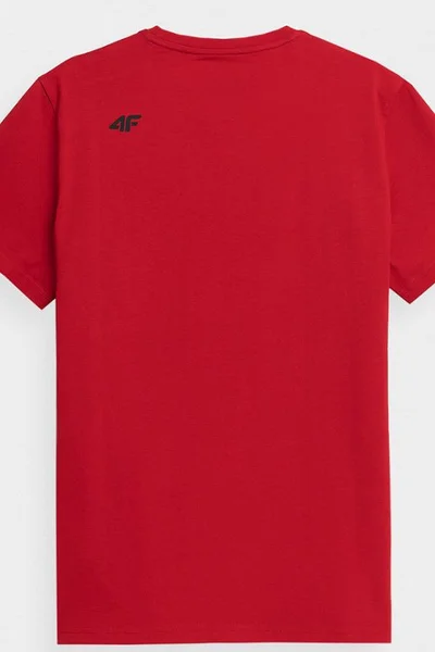 Klasické pánské tričko s krátkým rukávem od značky 4F