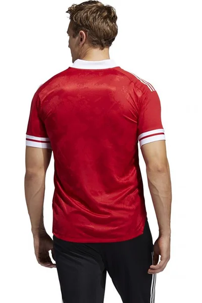 Červené pánské tričko na fotbal Adidas Condivo 20 Jersey M FT7257