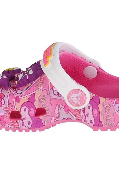 Crocs Dětské Sandály Hello Kitty růžové