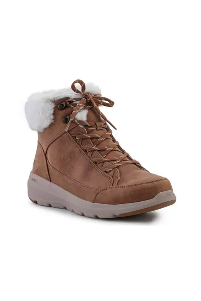 Zimní dámské boty Skechers Glacial s ochranou Scotchgard®