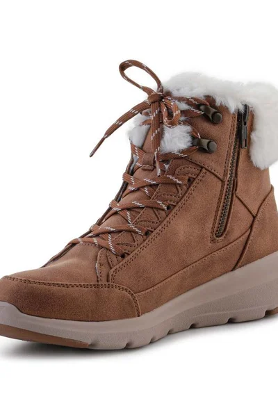 Zimní dámské boty Skechers Glacial s ochranou Scotchgard®