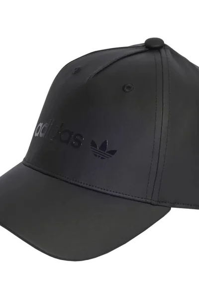 Unisex saténová kšiltovka adidas Originals v černé barvě