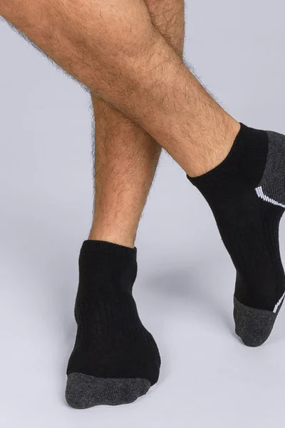 Sportovní ponožky pro pány 3x DIM SPORT IN-SHOE - černá