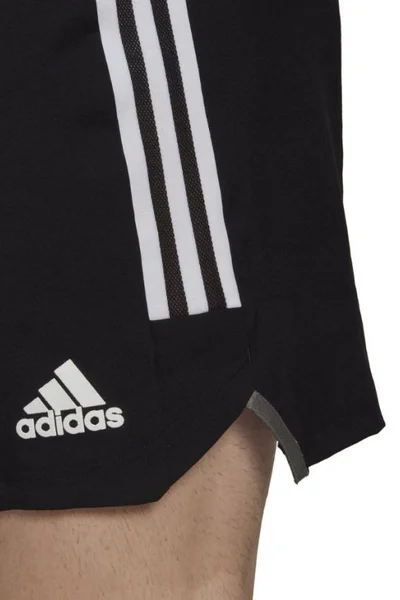 Recyklované pánské fotbalové šortky adidas Condivo černé