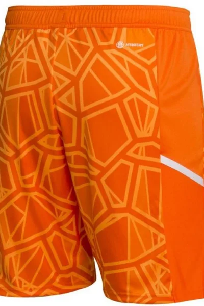 Brankářské šortky adidas Condivo oranžové