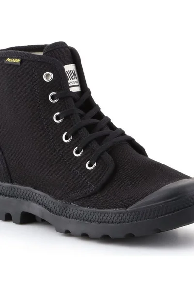 Dámské černé šněrovací boty Palladium Pampa Hi Original W 75349-060