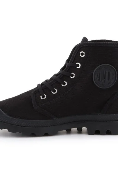 Dámské černé šněrovací boty Palladium Pampa Hi Original W 75349-060