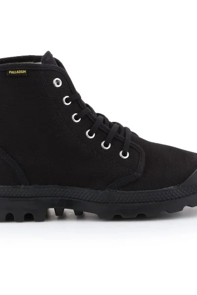 Dámské černé šněrovací boty Palladium Pampa Hi Original W 75349-060