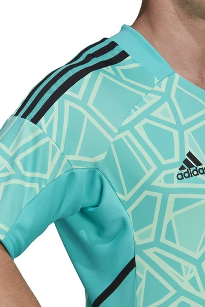 ADIDAS Condivo pánský brankářský dres krátký rukáv zelený