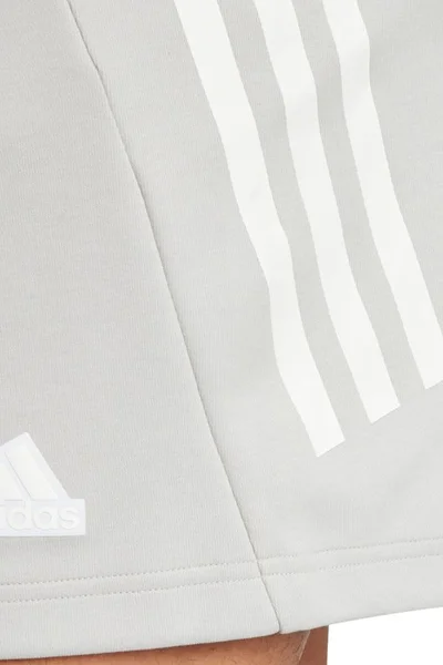 Šedé pánské šortky adidas Future Icons 3-Stripes