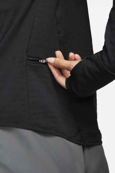 Dámská mikina Nike Therma-FIT s palčáky a kapsou na zip