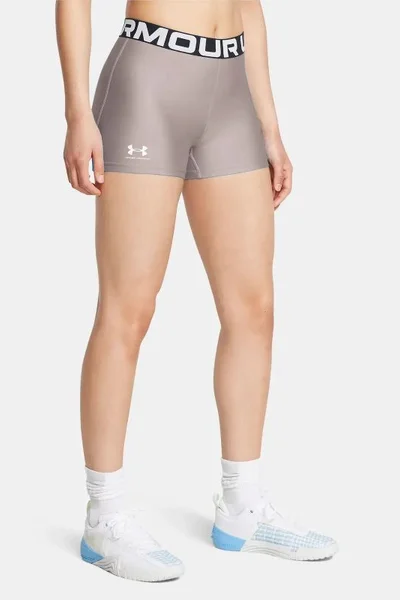 Under Armour dámské krátké legíny béžové