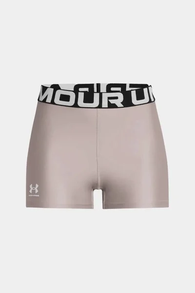 Under Armour dámské krátké legíny béžové