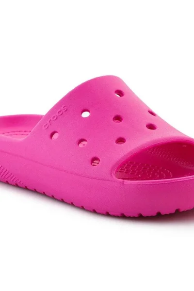 Crocs Dětské Pantofle Classic Slide Růžové