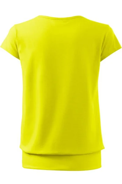 Dámské žluté tričko City Malfini