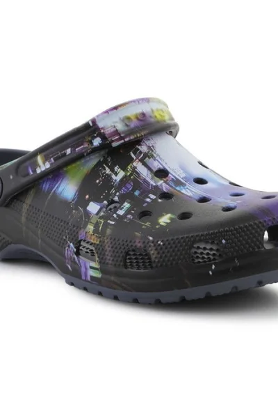 Crocs Classic Meta Scape černé pantofle s komfortem