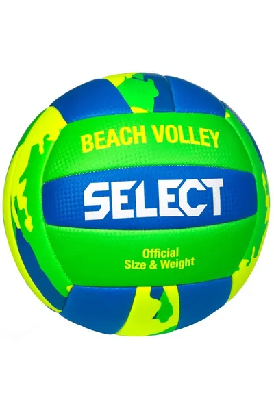 Plážový volejbalový míč v22 BEACH VOLLEY GRE-BLU