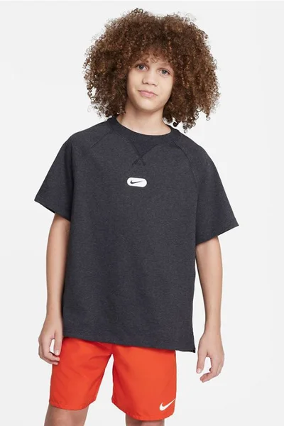 Junior dres Nike - Volný střih - krátké rukávy