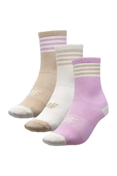Dívčí sportovní ponožky 4F (3 páry)