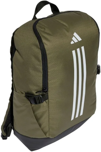 Batoh adidas Essentials 3-Stripes olivový recyklovaný polyester