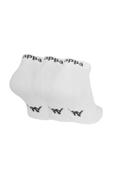 Bílé kotníkové ponožky Kapp Sonor 3PPK 704275-001