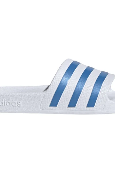 Žabky Adidas Adilette Aqua bílo-modré