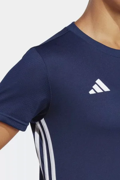 Adidas Dámské Tričko Námořnická Modř s Rukávy