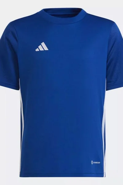 Adidas Dětské Tričko Jr Modré Aeroready