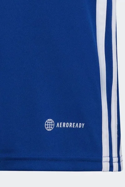 Adidas Dětské Tričko Jr Modré Aeroready