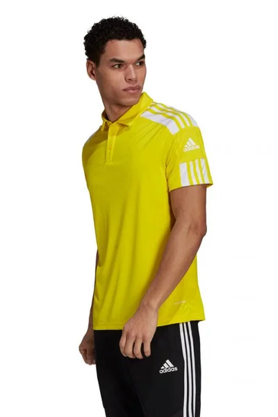 Žluté pánské polotričko Adidas Squadra 21 Polo M GP6428