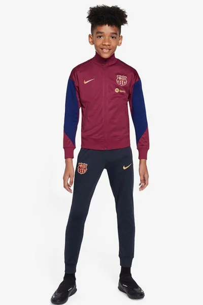 Mikina Nike FC Barcelona Strike TRK Suit Junior