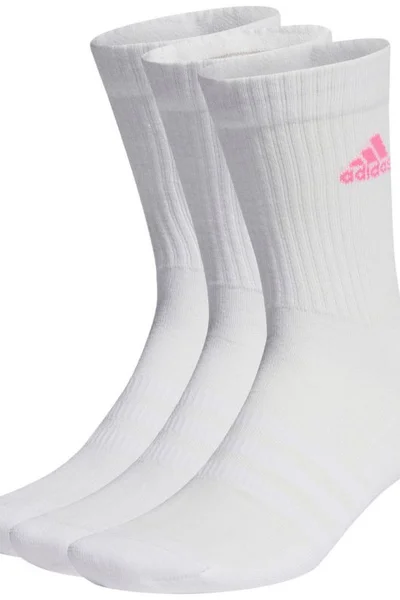 ADIDAS Sportovní Ponožky Cushioned Crew bílé