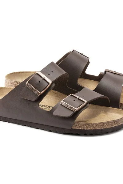 Žabky Birkenstock Arizona BS M hnědé - anatomicky tvarované Inny