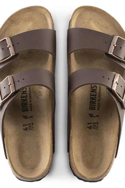 Žabky Birkenstock Arizona BS M hnědé - anatomicky tvarované Inny