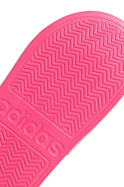 Adidas Adilette Růžové Letní Žabky s Cloudfoam Podrážkou