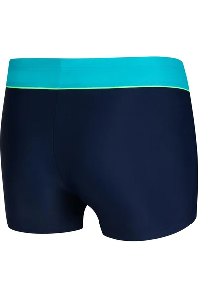 AQUA-SPEED Dětské plavecké šortky Leo Navy Blue