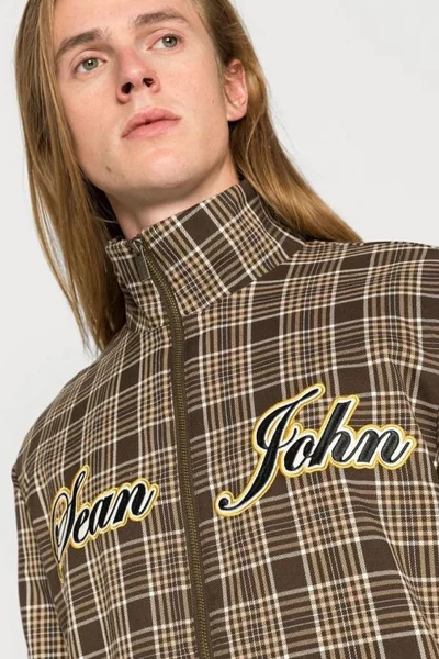 Pánská sportovní mikina Sean John Vintage Pinstripe Check