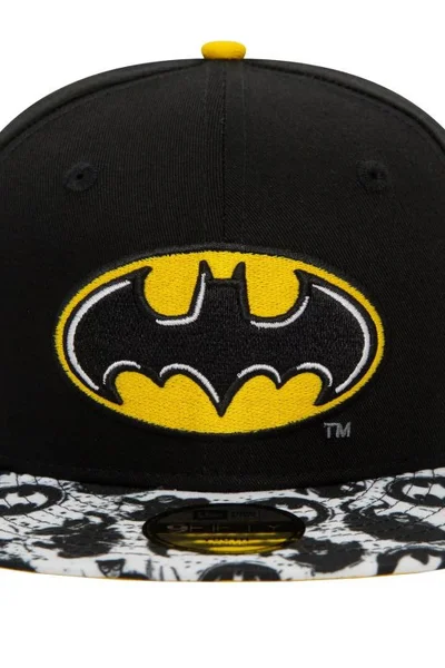 Dětská kšiltovka New Era Batman s rovným kšiltem