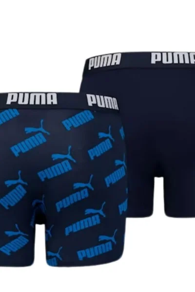 Junior bavlněné boxerky Puma Basic