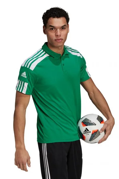 Zelené pánské polo tričko Adidas Squadra 21 Polo M GP6430